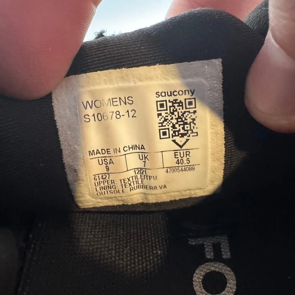 Saucony very good